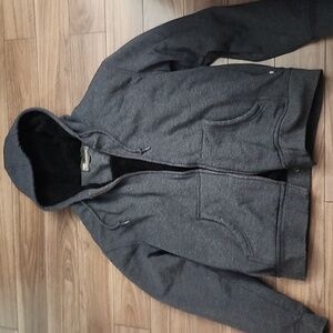 BC Clothing, Gray Zip-Up Thick Hoodie, Unisex